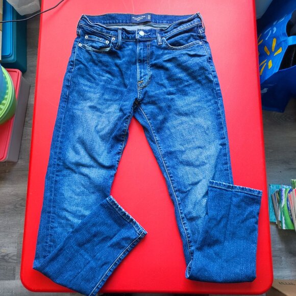 Abercrombie & Fitch Other - Abercrombie & Fitch jeans signature stretch skinny blue men's size W32 L34